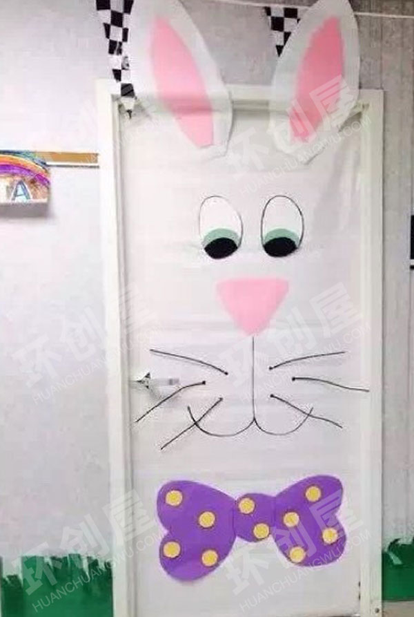 幼儿园卡通教室门装饰图片