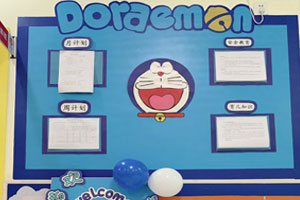幼儿园多啦Ａ梦家园联系栏图片3张
