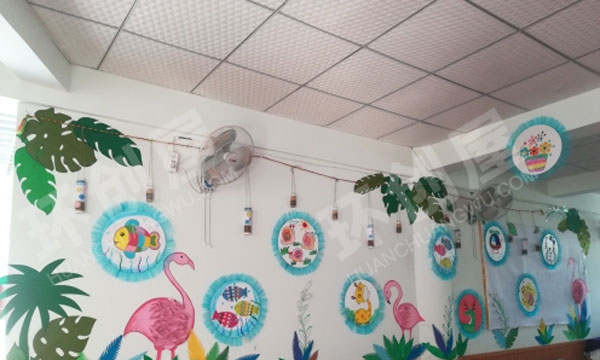 幼儿园火烈鸟主题家园联系栏图片