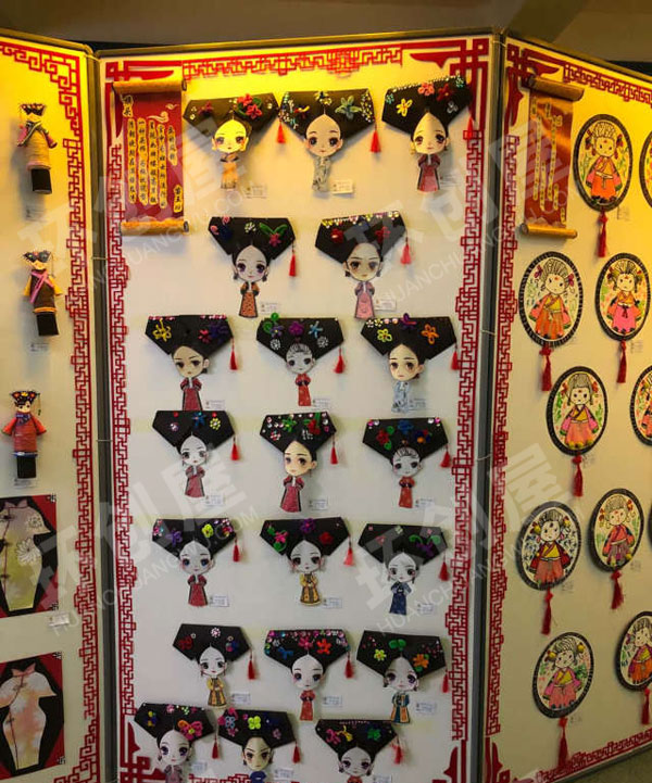 幼儿园国风画展图片