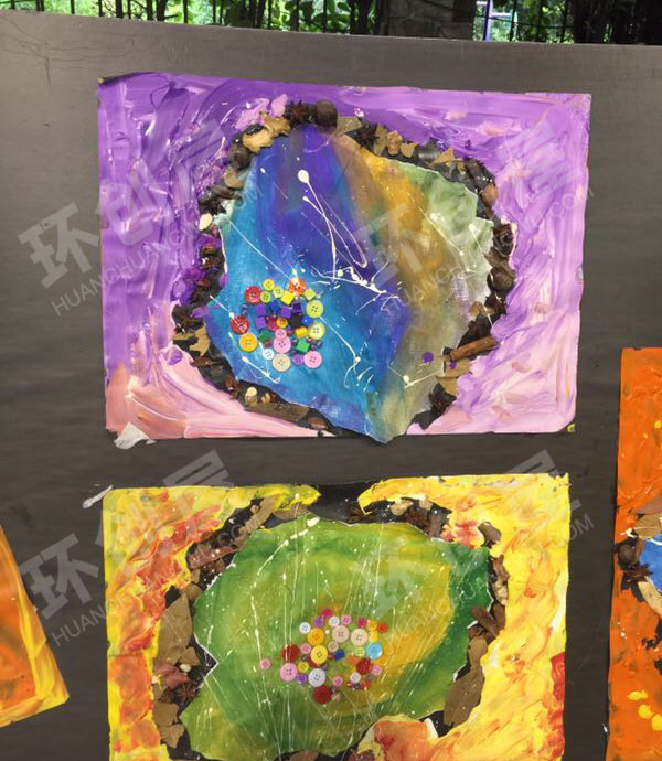 幼儿园绘画作品展示画里的味道图片