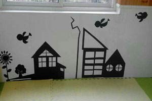 幼儿园建构区的设计壁画图片5张