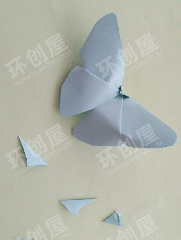 幼儿园美工区折纸蝴蝶图片