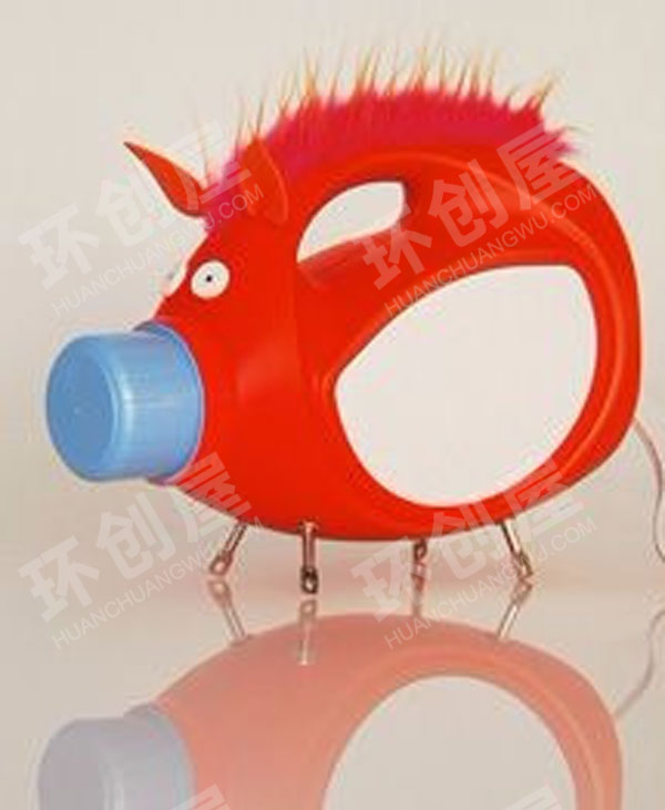 幼儿园美工区DIY手工塑料瓶大变身图片