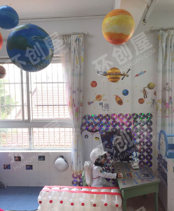 幼儿园科学区航空探秘图片