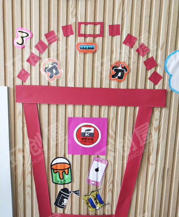 幼儿园垃圾分类主题墙图片