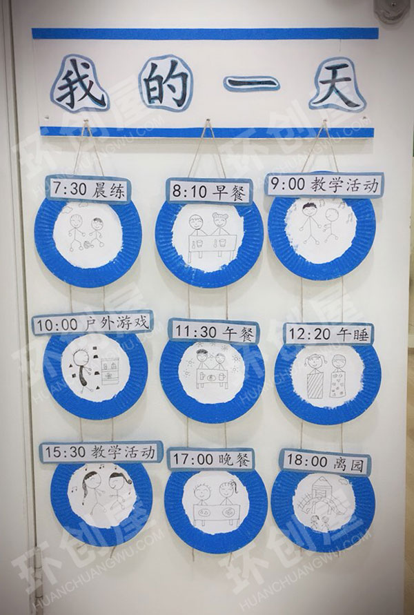 幼儿园海洋风格家园联系栏环创图片