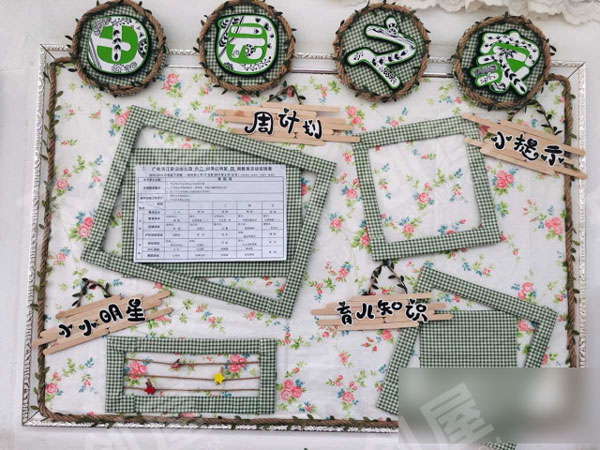 幼儿园家园共育主题栏图片