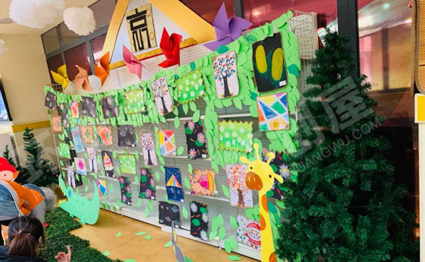 幼儿园超好看创意画展作品展示图片