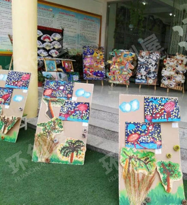 幼儿园六一作品展示图片
