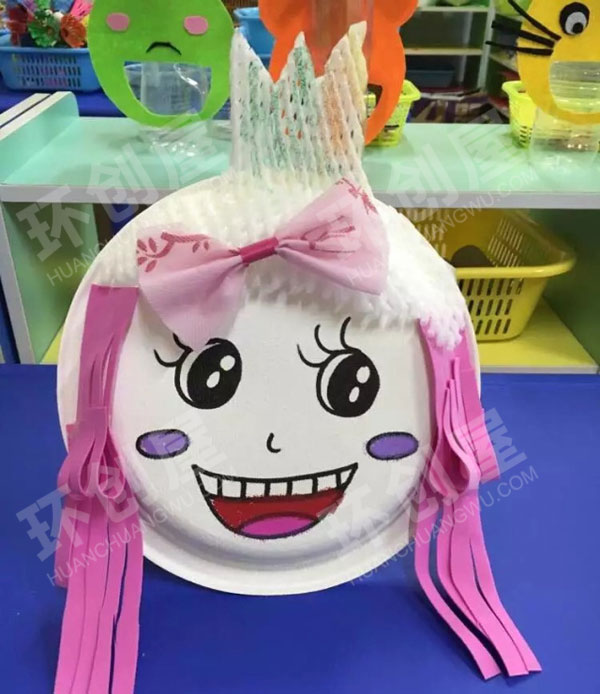 幼儿园玩转纸盘作品展示图片