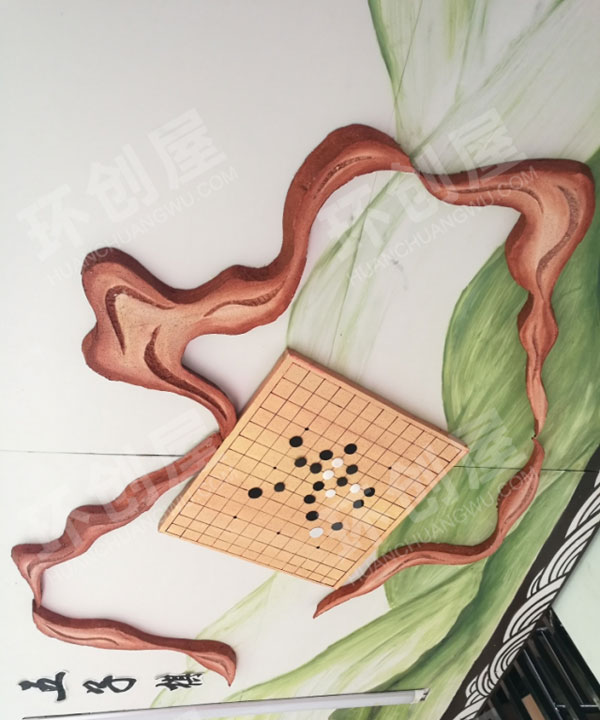 幼儿园中国文化户外走廊环创图片