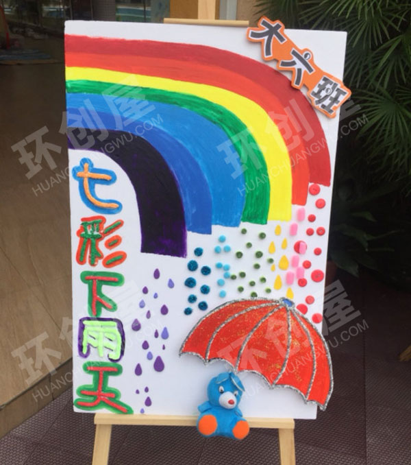 幼儿园阅读区绘本海报环创图片