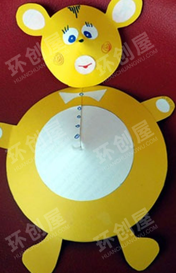 幼儿园美工区创意手工小动物图片