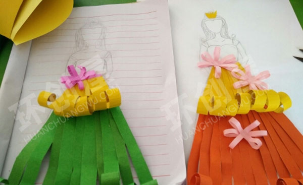 幼儿园美工区卡纸创意画图片