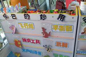 幼儿园科学区尾巴的妙用图片
