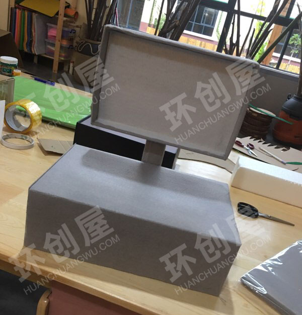 幼儿园角色区小超市收银台图片