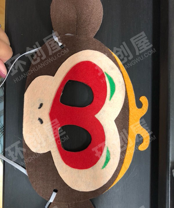 幼儿园表演区自制头饰环创图片