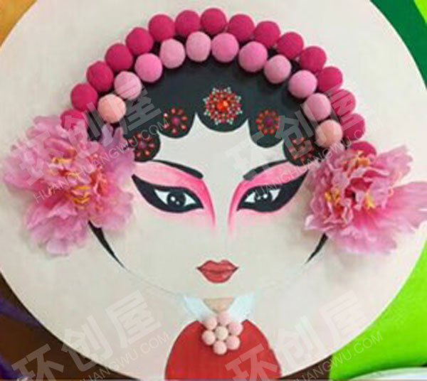 幼儿园墙面布置中国风主题图片