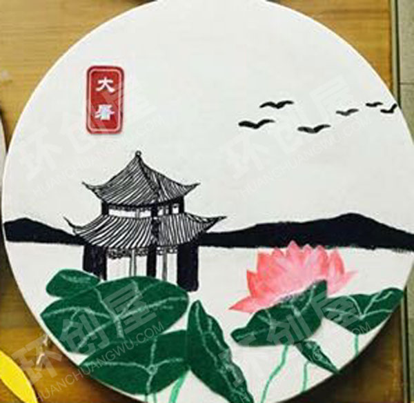 幼儿园墙面布置中国风主题图片