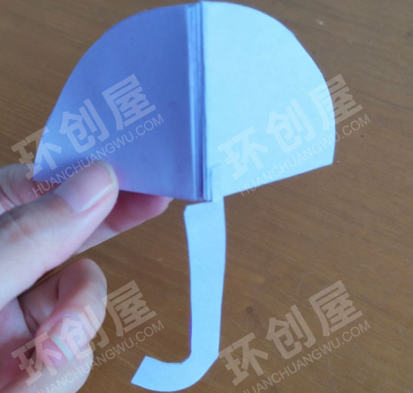 幼儿园制作小雨伞吊饰图片