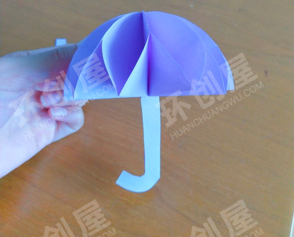 幼儿园制作小雨伞吊饰图片