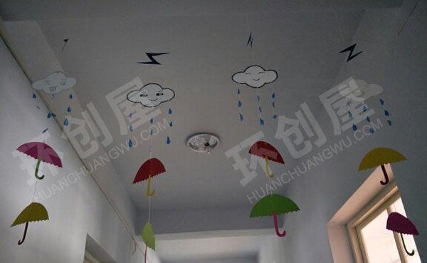 幼儿园楼道吊挂饰图片