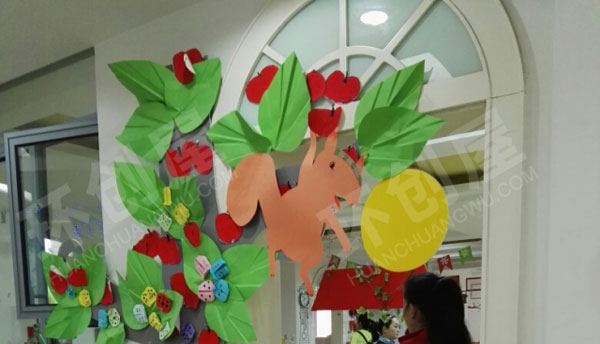 幼儿园卡通可爱门头装饰图片