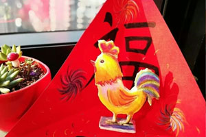 幼儿园手绘DIY年画窗户装饰图片