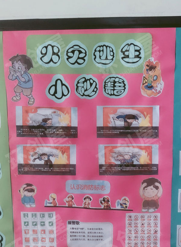 幼儿园家园联系栏安全主题墙图片
