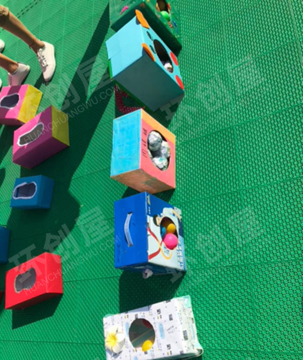 幼儿园晨间活动户外自制教玩具图片