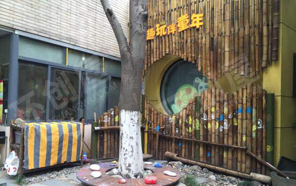 幼儿园户外场地布置图片