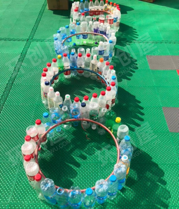 幼儿园晨间活动户外自制教玩具图片