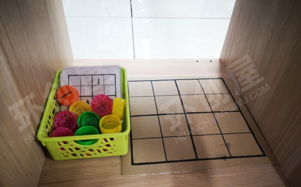 幼儿园益智区多种材料图片