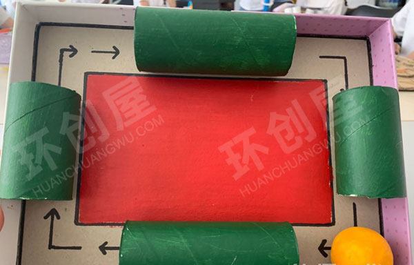 幼儿园益智区自制玩教具旧物利用图片