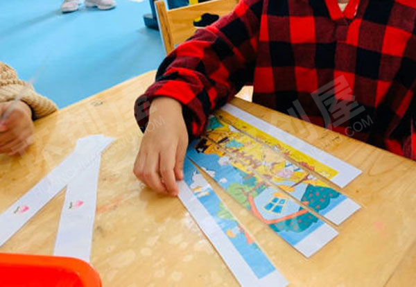 幼儿园益智区区域材料环创图片