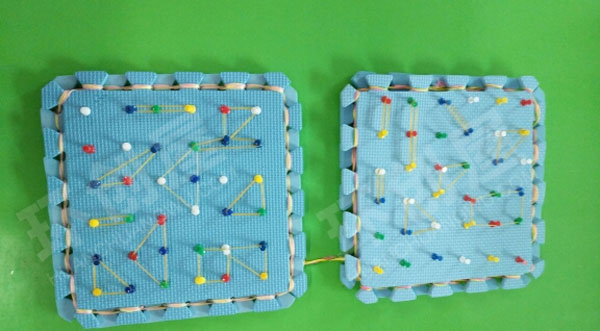 幼儿园益智区各种自制玩教具图片