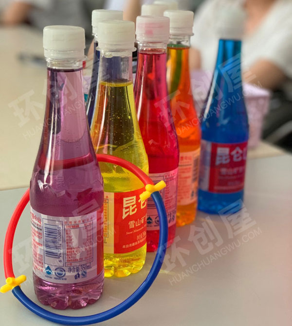 幼儿园益智区自制玩教具旧物利用图片