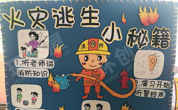 幼儿园安全主题墙图片