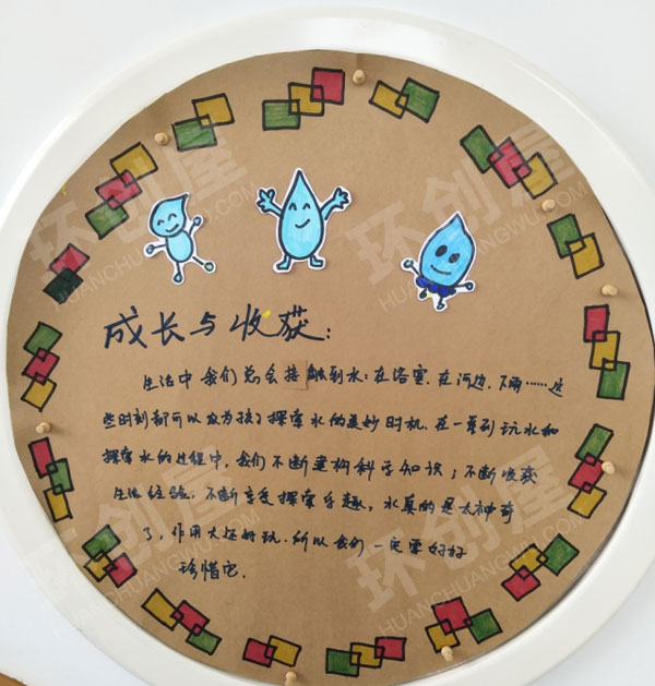 幼儿园墙面布置有趣的水世界图片