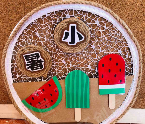 幼儿园二十四节气挂饰图片