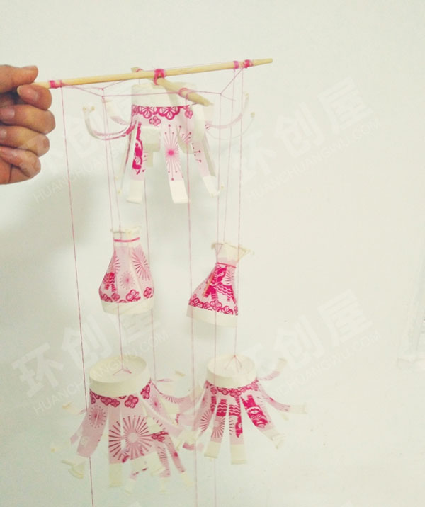 幼儿园元旦的风铃挂饰图片