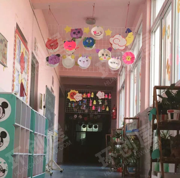 幼儿园走廊吊挂饰动物世界图片