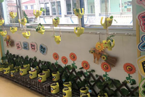 幼儿园走廊植物角小角落大自然图片6张