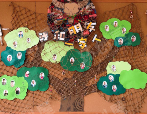 幼儿园东南亚部落风作品展示图片