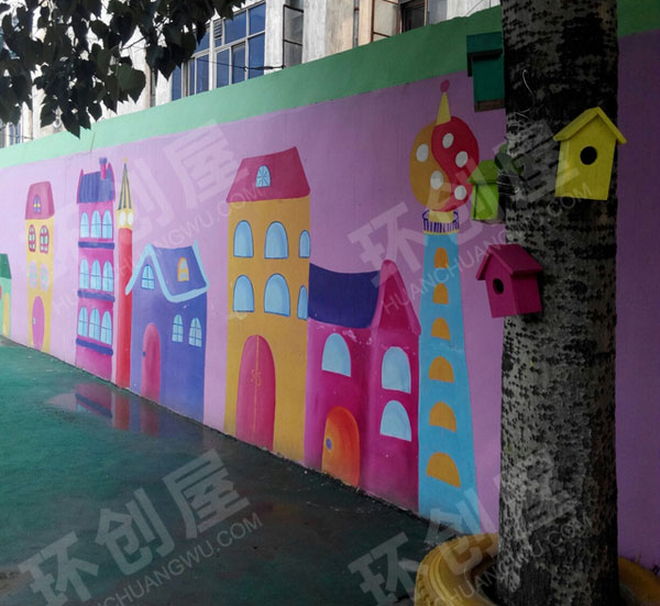 幼儿园户外活动废品利用制作摆件图片