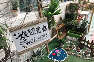 幼儿园户外超自然的自然角图片3张