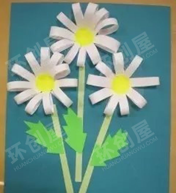 幼儿园美工区春天主题可爱的花儿图片