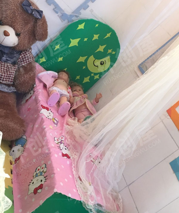 幼儿园角色区精装修娃娃家图片
