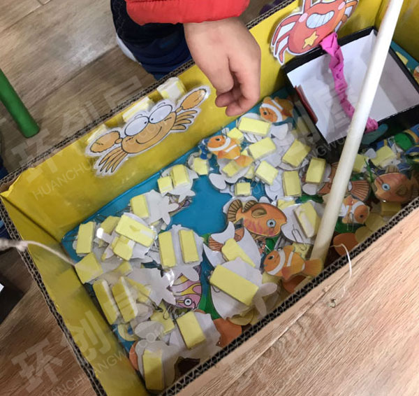 幼儿园益智区各种自制玩教具环创图片